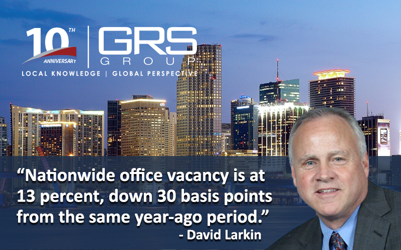 Office CRE Continues Steady Growth During Q1